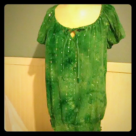 dressbarn Tops - Dressbarn Short Sleeve Shirt. Size M